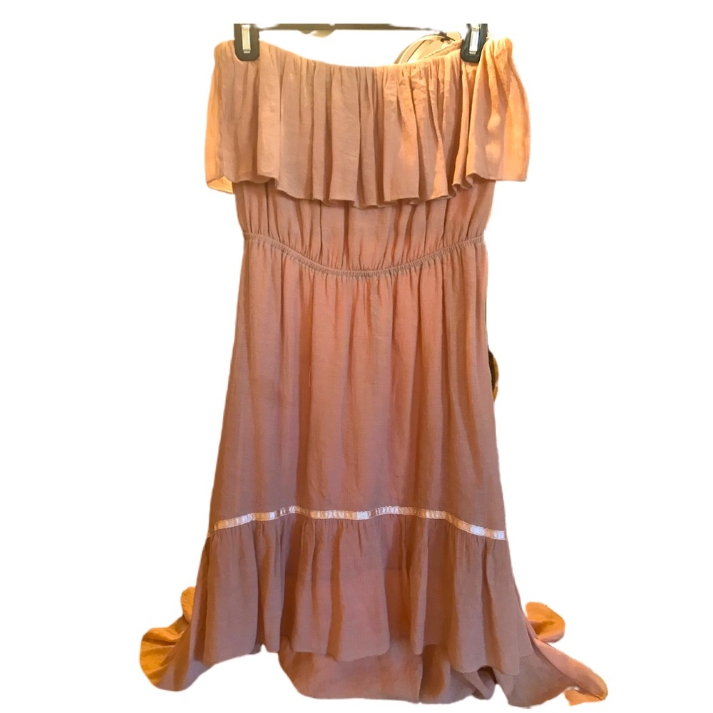 Off Shoulder Hi-Lo Dress